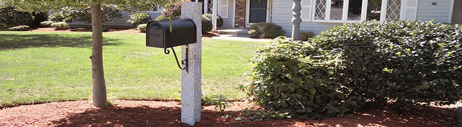 granite mailboxpost gallery