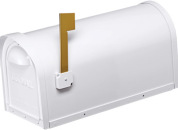 Cast Aluminum Mailbox-WHITE-12MAILBXW